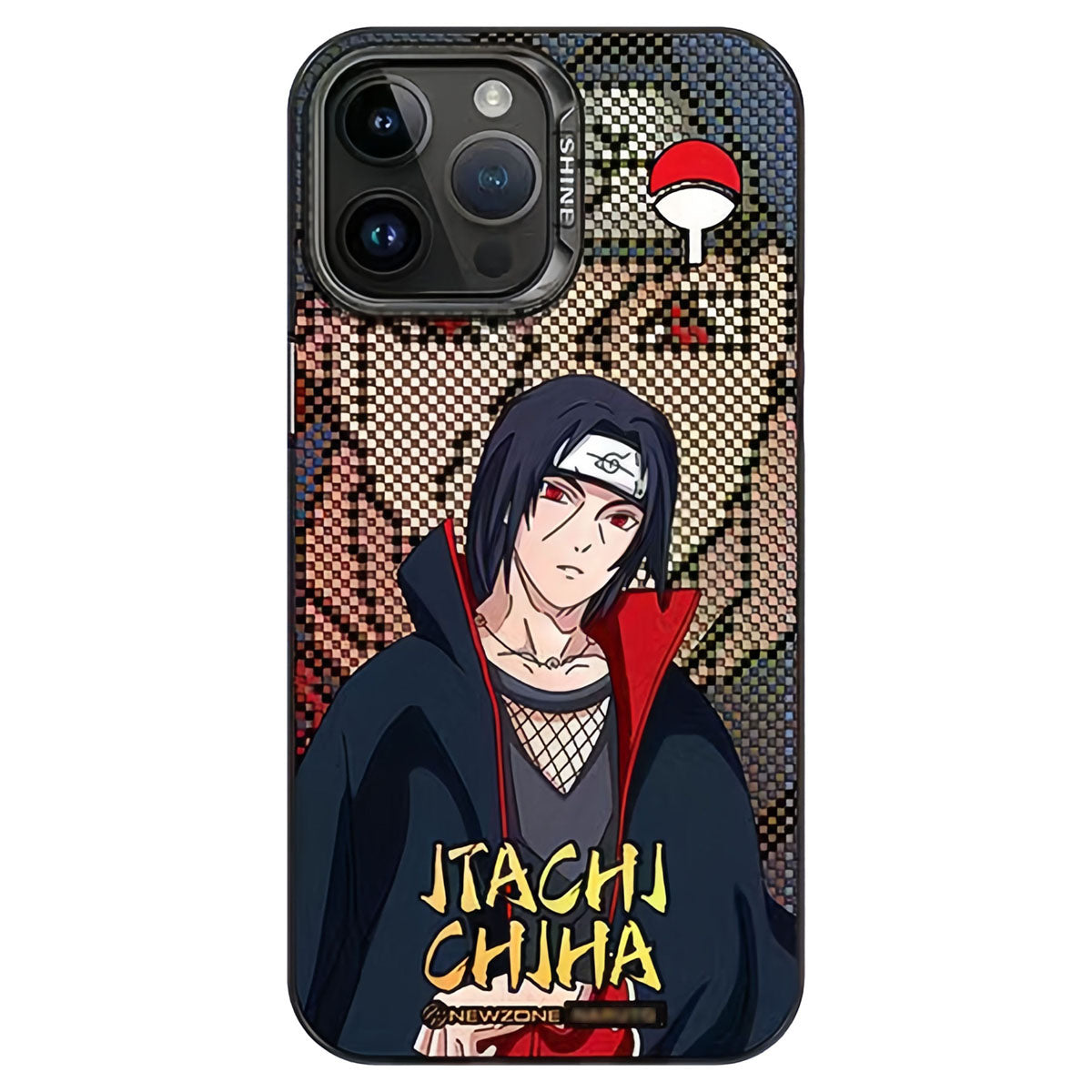 جراب هاتف iPhone من السيليكون المقاوم للصدمات من Itachi/Sasuke/Kakashi