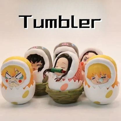 Tanjirou/Nezuko/Zenitsu/Inosuke tumbler dekompressionslegetøj