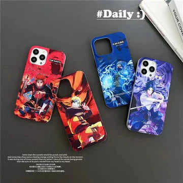 Sasuke/Kakashi/Pain Apple exquisite Trend Silikon Anti-Kollisions-Handyhülle