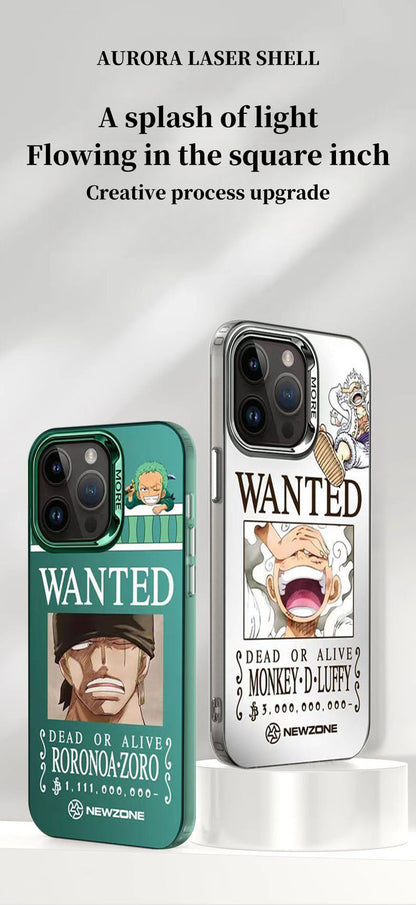 Luffy/Zoro silikonové pouzdro na iPhone odolné proti nárazu