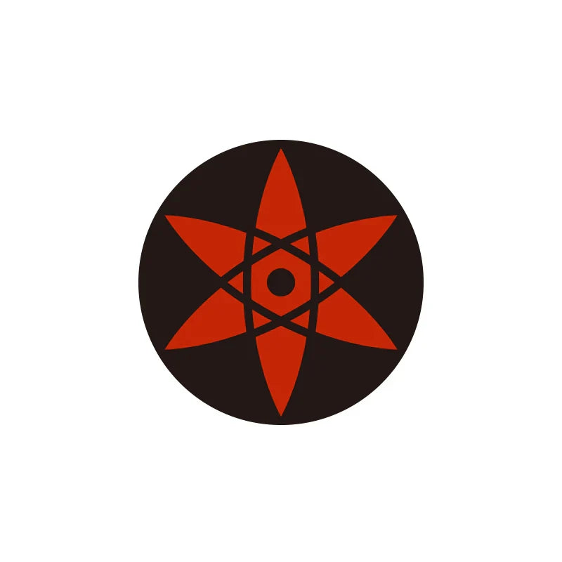 sasuke/itachi/kakashi Kolekce kovových odznaků Mangekyou Sharingan