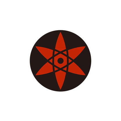 sasuke/itachi/kakashi Kolekce kovových odznaků Mangekyou Sharingan