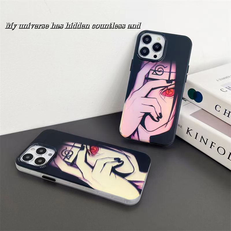 Uchiha Itachi iPhone silikone stødsikkert telefoncover