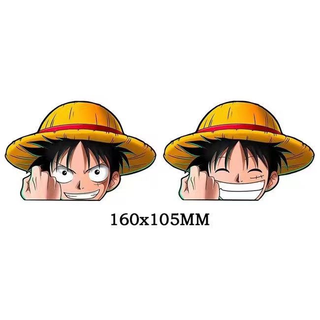 Luffy/Zoro/Nami 3D gradienttitarrat