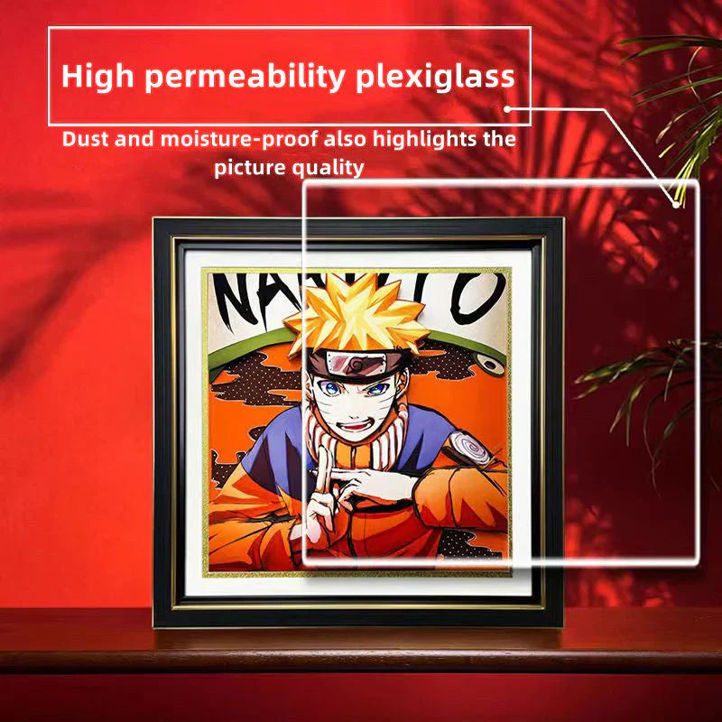 Uzumaki smuk tegneserie håndværk 3D-tegning