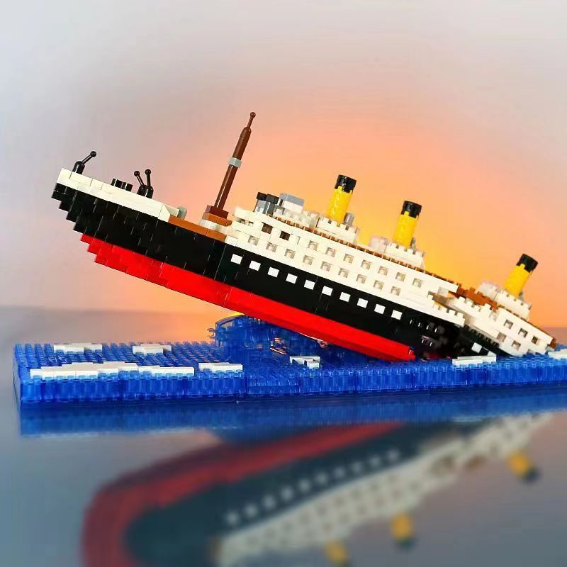 Thousand Sunny Puzzle Stavební bloky Drift Bottle Decoration