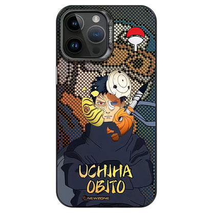 جراب هاتف iPhone من السيليكون المقاوم للصدمات من Itachi/Sasuke/Kakashi
