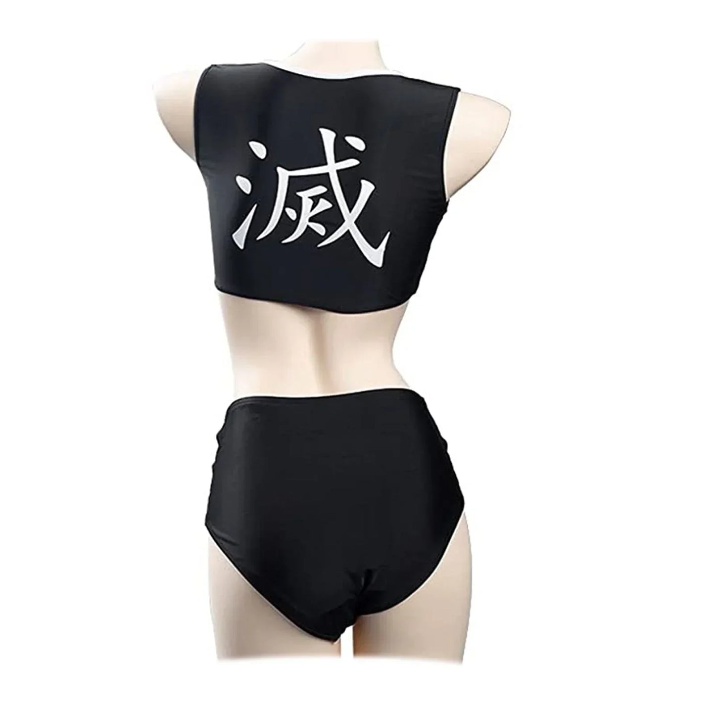 Nezuko/Tanjirou/Zenitsu/Kochou Shinobu Cosplay schöne sexy Frau Bikini Bademode