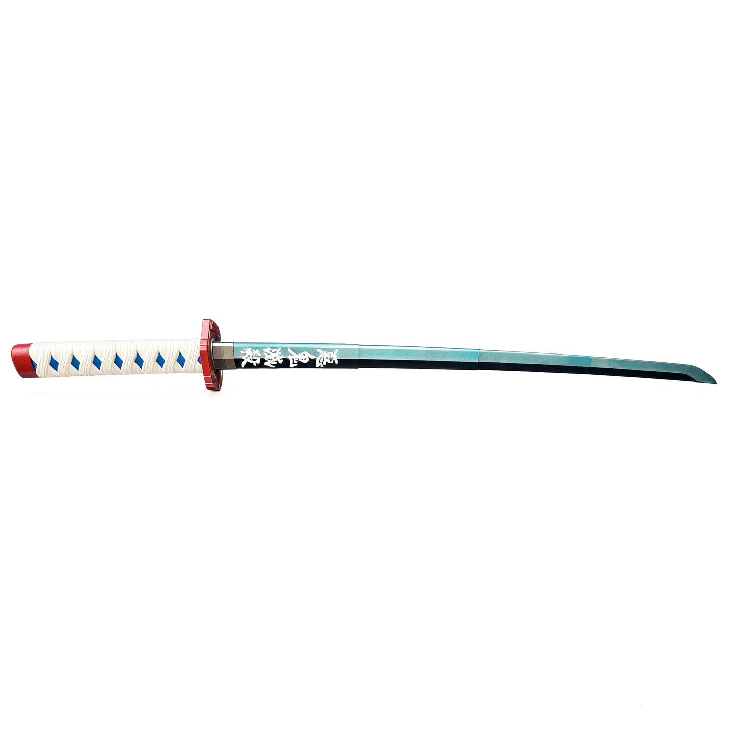 Dämonentöter Tanjiro Zenitsu Einziehbares Katana, Anime Cosplay Prop Schwert