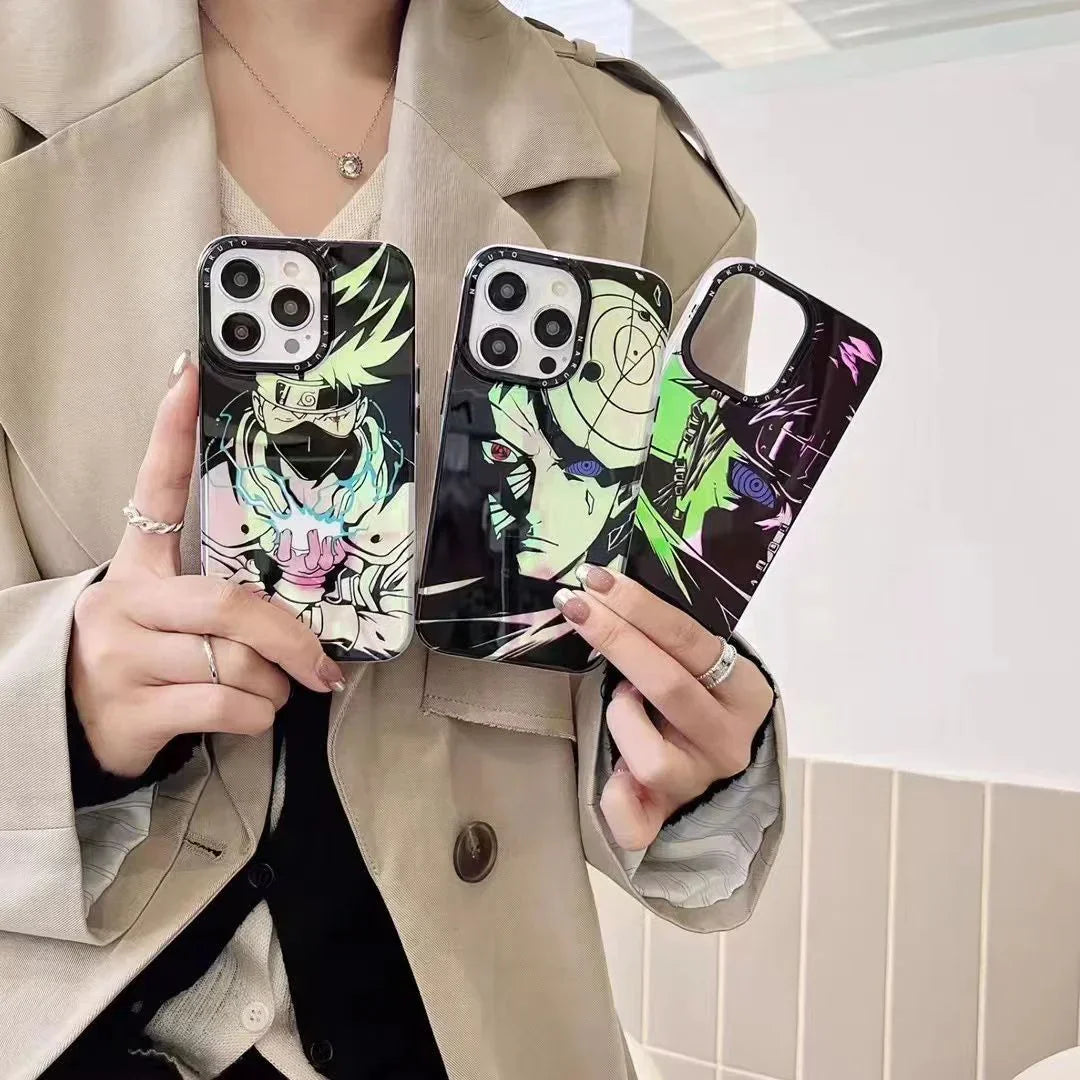 Pain/Kakashi/Obito Silikonové antikolizní pouzdro značky Apple