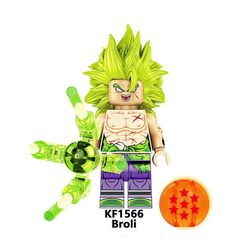 Jouet d'assemblage de blocs de construction de figurines Son Goku/Bejīta Yonsei