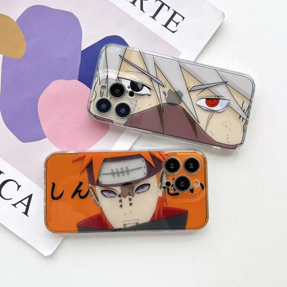 Pain/Kakashi Apple silikonové pouzdro na telefon odolné proti nárazu