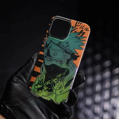 Itachi/Kakashi Apple vynikající silikonové antikolizní pouzdro Trend Silicone