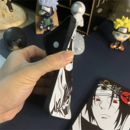 Kakashi/itachi Cool Case pro rotující Sharingan ručně vyráběné pouzdro na iPhone